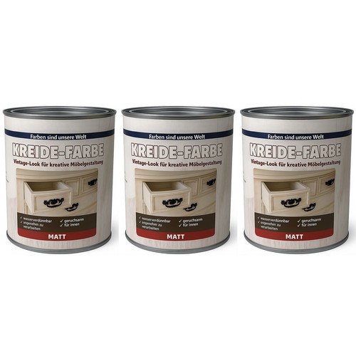 Kreidefarbe holz grau 750ml - kreidefarbe,
