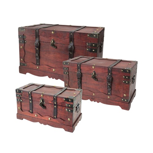 Hmf schatztruhe aus holz - aus,
